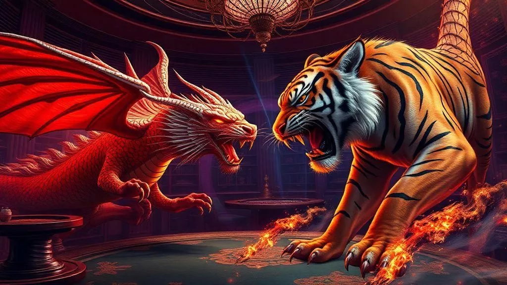 Luật chơi và cách đặt cược trong Rồng hổ tại vin88